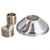 VTr.670.N.0504 Эксцентрик с декоративной чашкой 3/4*1/2