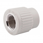 Ekoplastik Муфта c внутренней металлич. резьбой 25*1/2
