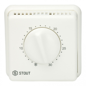 Stout Термостат комнатный TI-N с переключателем зима-лето и светодиодом
